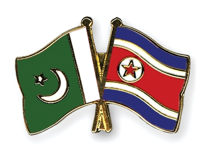 Fahnen Pins Pakistan Nordkorea