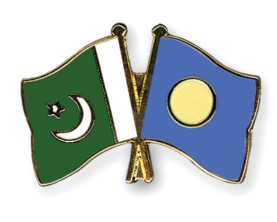 Fahnen Pins Pakistan Palau