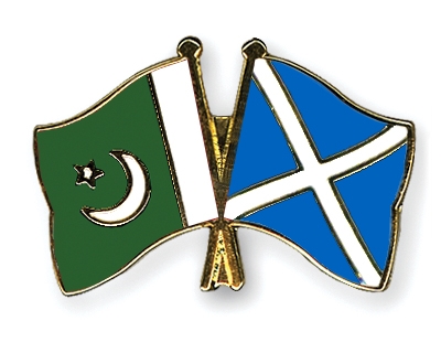 Fahnen Pins Pakistan Schottland