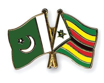 Fahnen Pins Pakistan Simbabwe