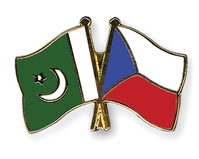 Fahnen Pins Pakistan Tschechische-Republik