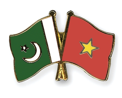 Fahnen Pins Pakistan Vietnam