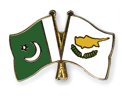 Fahnen Pins Pakistan Zypern