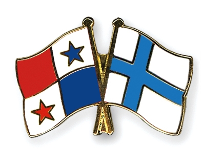 Fahnen Pins Panama Finnland