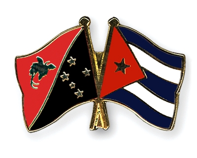 Fahnen Pins Papua-Neuguinea Kuba