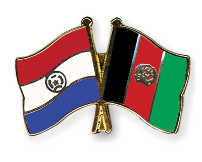Fahnen Pins Paraguay Afghanistan