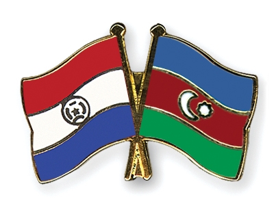 Fahnen Pins Paraguay Aserbaidschan