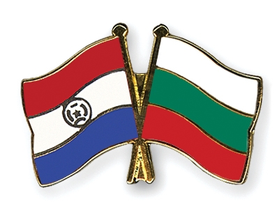 Fahnen Pins Paraguay Bulgarien