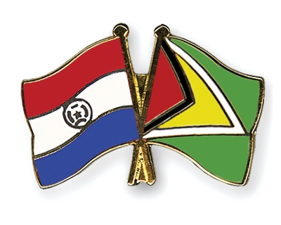 Fahnen Pins Paraguay Guyana