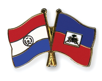 Fahnen Pins Paraguay Haiti