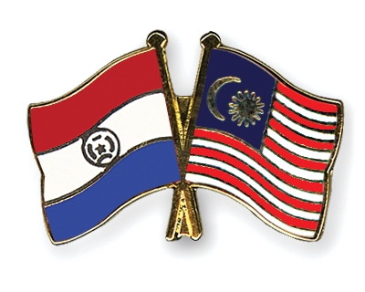 Fahnen Pins Paraguay Malaysia