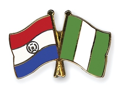 Fahnen Pins Paraguay Nigeria
