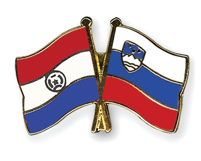Fahnen Pins Paraguay Slowenien