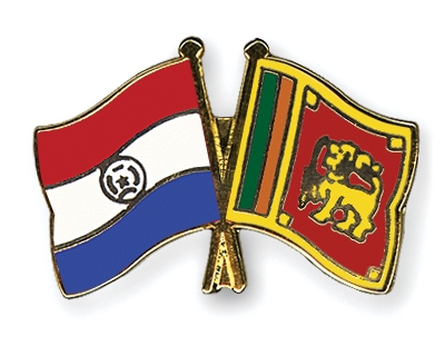 Fahnen Pins Paraguay Sri-Lanka