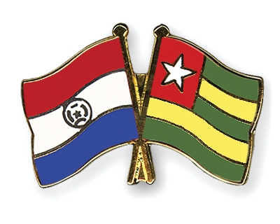 Fahnen Pins Paraguay Togo