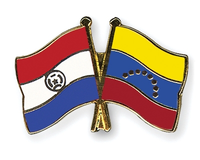 Fahnen Pins Paraguay Venezuela