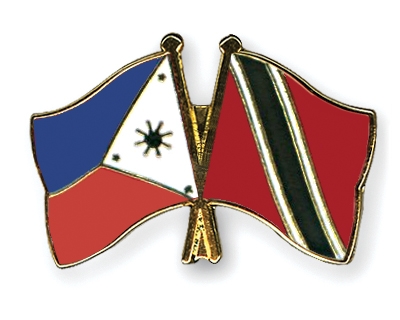 Fahnen Pins Philippinen Trinidad-und-Tobago