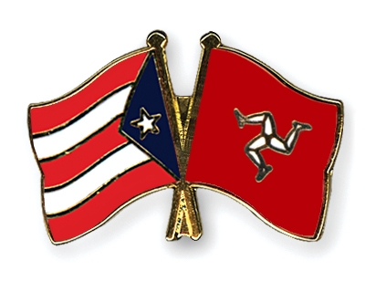 Fahnen Pins Puerto-Rico Isle-of-Man