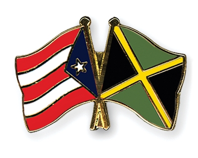 Fahnen Pins Puerto-Rico Jamaika