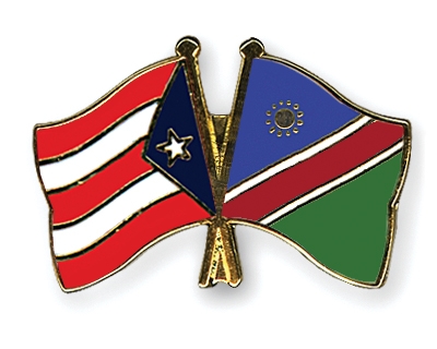 Fahnen Pins Puerto-Rico Namibia