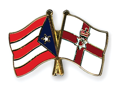 Fahnen Pins Puerto-Rico Nordirland