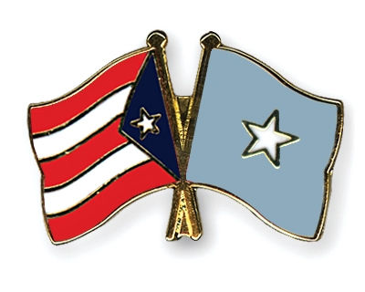 Fahnen Pins Puerto-Rico Somalia
