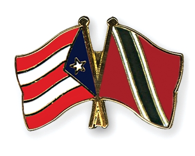 Fahnen Pins Puerto-Rico Trinidad-und-Tobago