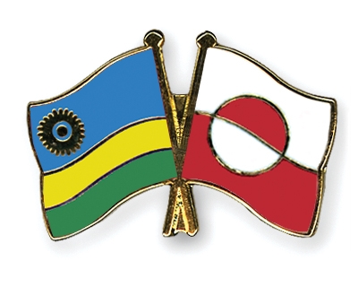 Fahnen Pins Ruanda Grnland