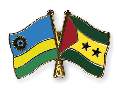 Fahnen Pins Ruanda Sao-Tome-und-Principe