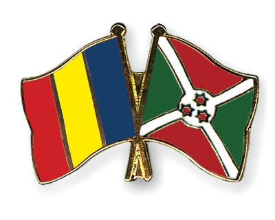 Fahnen Pins Rumnien Burundi