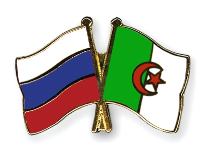 Fahnen Pins Russland Algerien