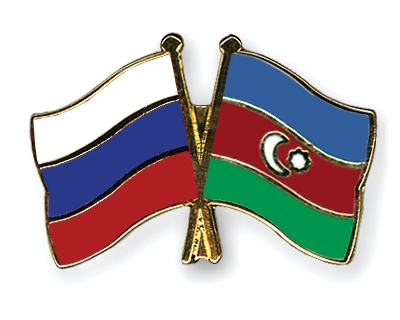 Fahnen Pins Russland Aserbaidschan