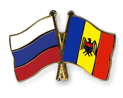 Fahnen Pins Russland Moldau