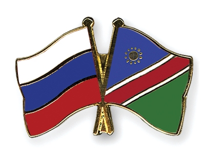 Fahnen Pins Russland Namibia