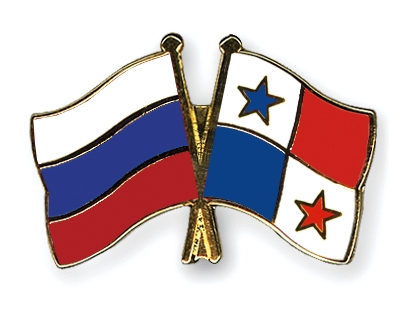 Fahnen Pins Russland Panama