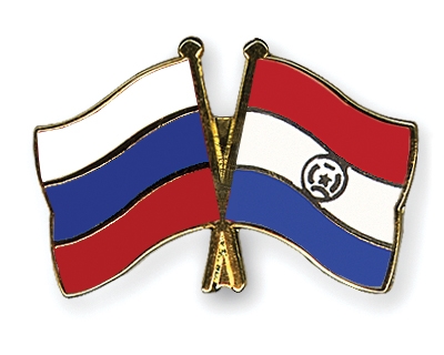 Fahnen Pins Russland Paraguay