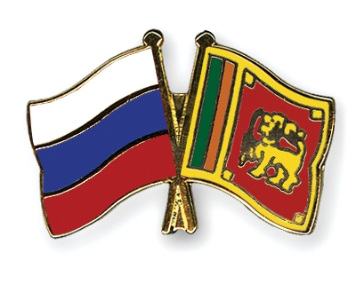 Fahnen Pins Russland Sri-Lanka