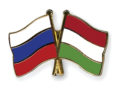 Fahnen Pins Russland Ungarn