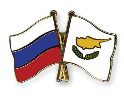 Fahnen Pins Russland Zypern