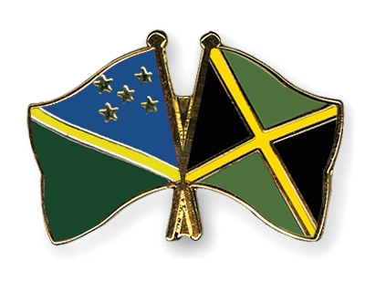 Fahnen Pins Salomonen Jamaika