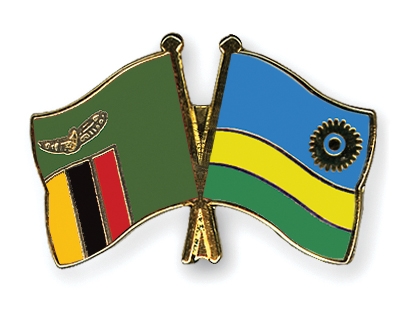 Fahnen Pins Sambia Ruanda