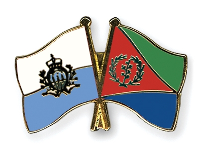 Fahnen Pins San-Marino Eritrea