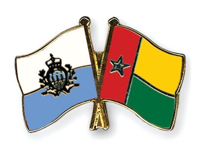 Fahnen Pins San-Marino Guinea-Bissau