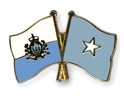 Fahnen Pins San-Marino Somalia