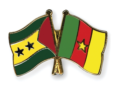 Fahnen Pins Sao-Tome-und-Principe Kamerun