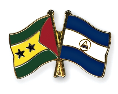 Fahnen Pins Sao-Tome-und-Principe Nicaragua