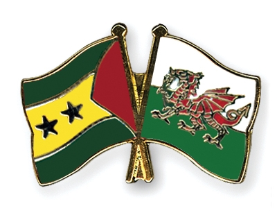 Fahnen Pins Sao-Tome-und-Principe Wales