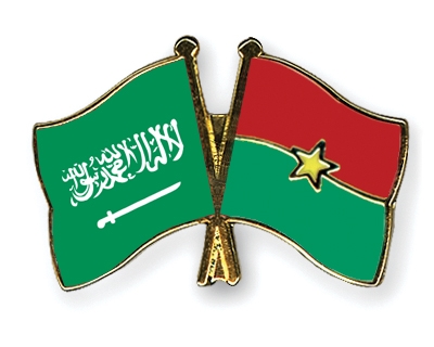 Fahnen Pins Saudi-Arabien Burkina-Faso
