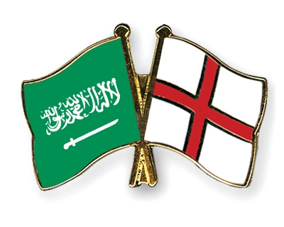 Fahnen Pins Saudi-Arabien England
