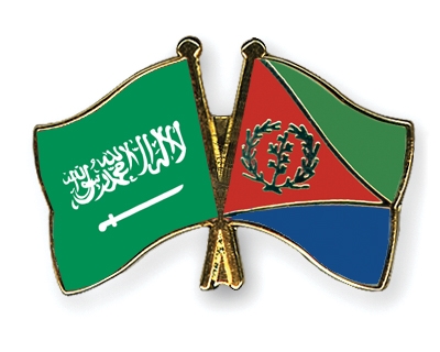 Fahnen Pins Saudi-Arabien Eritrea